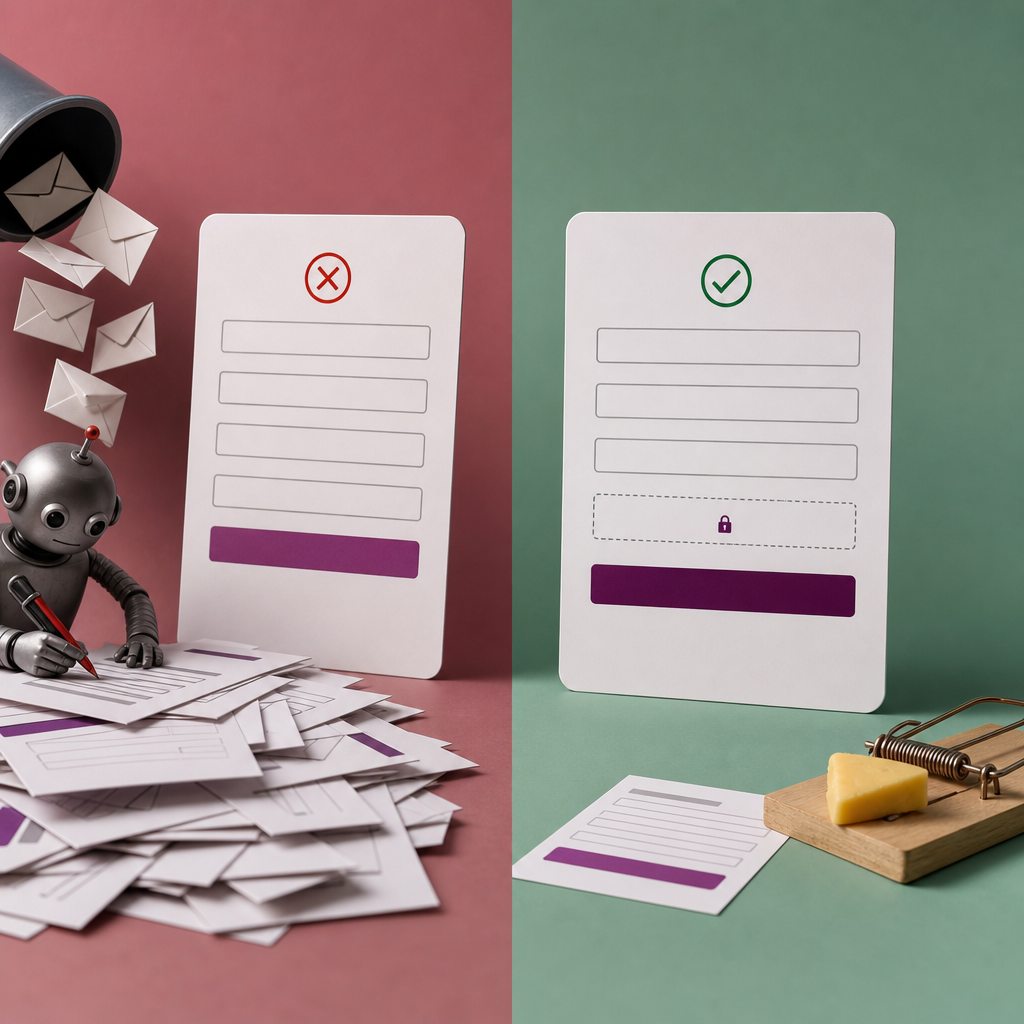 Honeypot in Elementor Forms: How to Protect a Form from Spam Without CAPTCHA
