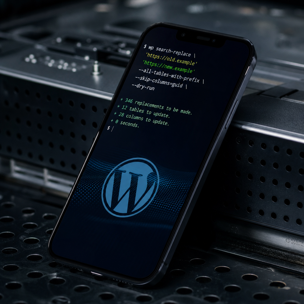 Safe WordPress Search and Replace with WP-CLI