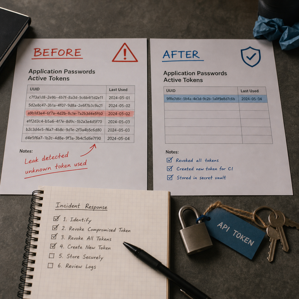 How to Revoke WordPress Application Passwords After a Leak